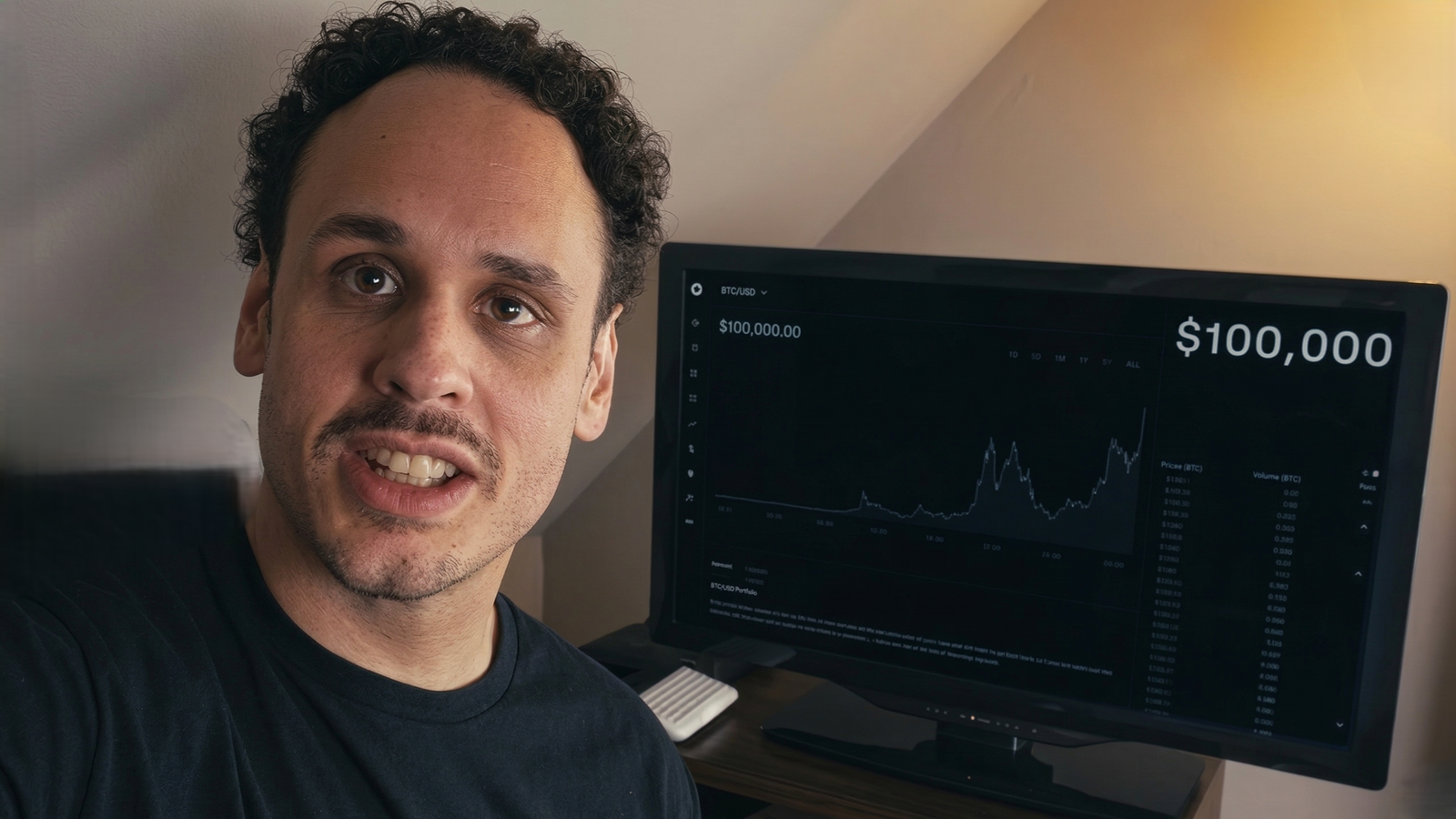 Capturing a Crypto Milestone: Man Films His Live Reaction as Bitcoin Breaks $100